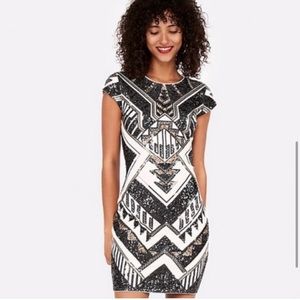 Women’s Express Sequin mini dress Size XS